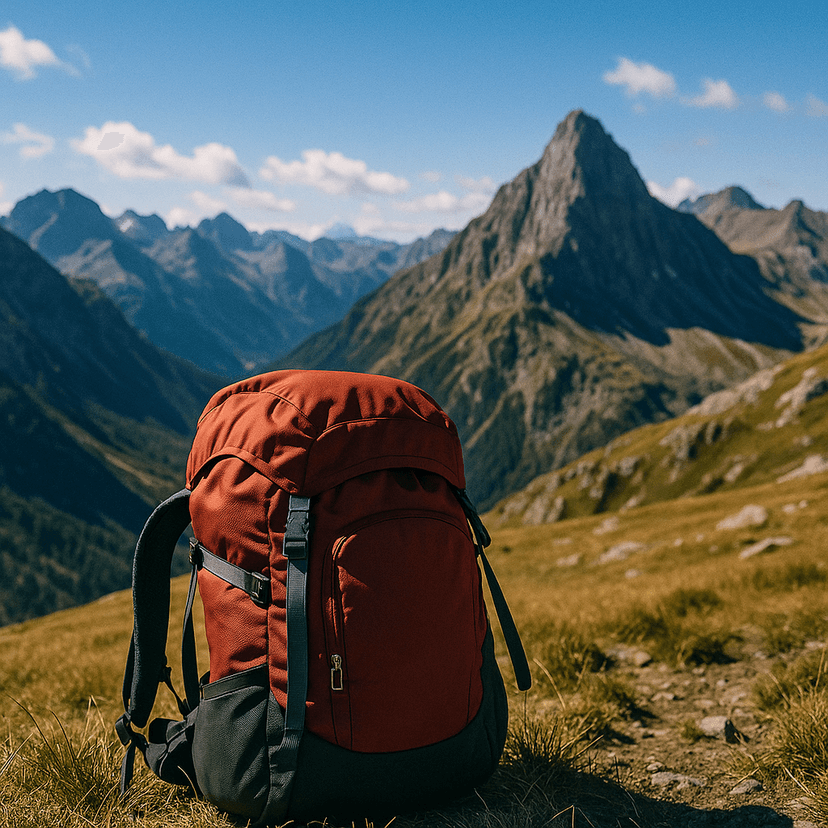 Mountain hiking adventure